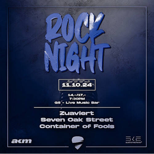  --- G5 presents: Blues Rock Night