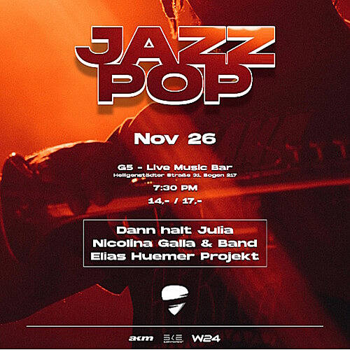 --- G5 Events presents: Jazz Pop