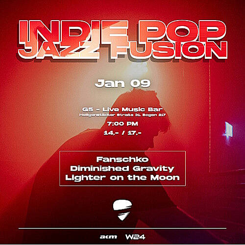  --- G5 Events presents: Indie Pop / Jazz Fusion