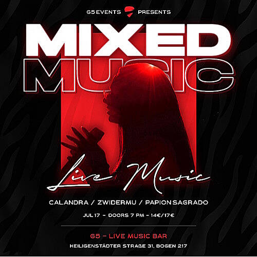  --- G5 Events presents: Mixed Music
