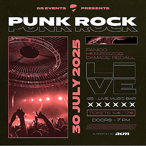  --- G5 Events presents: Punk Rock