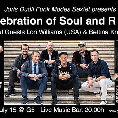 Joris Dudli Funk Modes Sextet presents: A Celebration of Soul and R&B