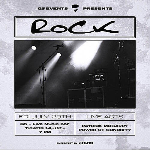  --- G5 Events presents: Rock