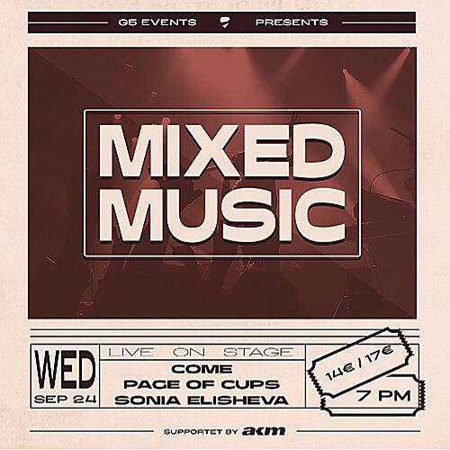  --- G5 Events presents: Mixed Music