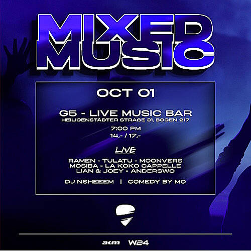  --- G5 Events presents: Mixed Music
