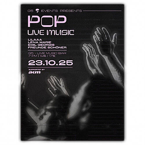  --- G5 Events presents: Pop