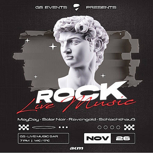  --- G5 Events presents: Rock