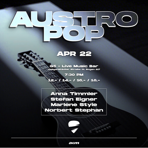 G5 Events presents: Austropop / Pop