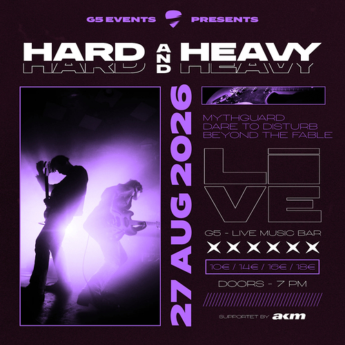  --- G5 Events presents: Hard and Heavy