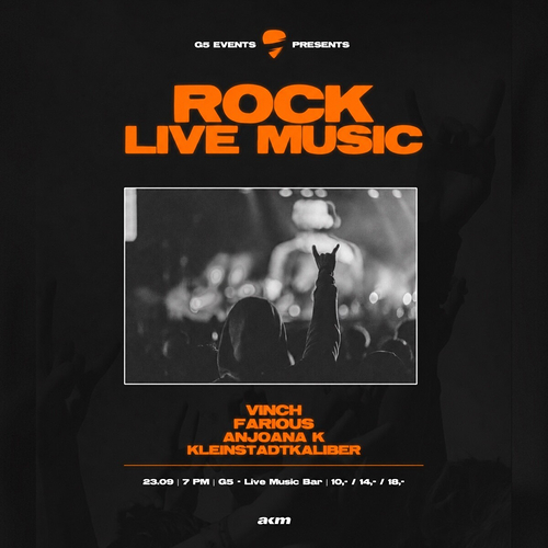  --- g5 events presents: Rock