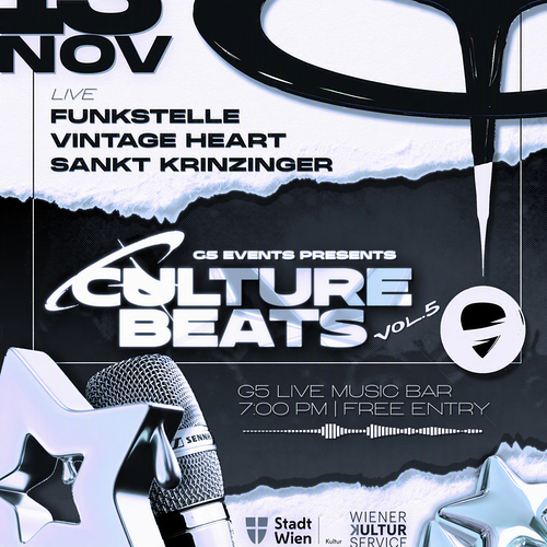 G5 presents: Culture Beats Vol. 5 / Free Tickets