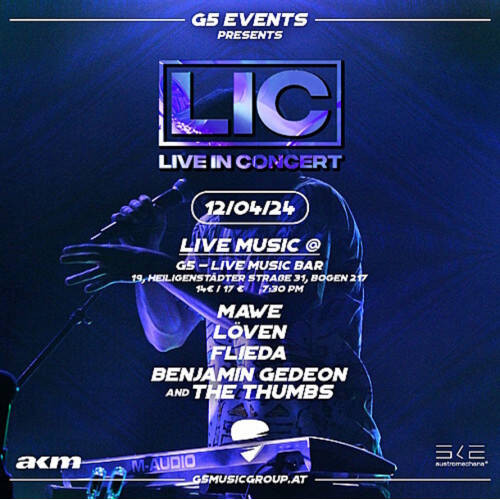 --- G5 presents: LIC Live in Concert