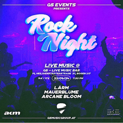 --- G5 presents: Rock Night @ G5 Live Music Bar
